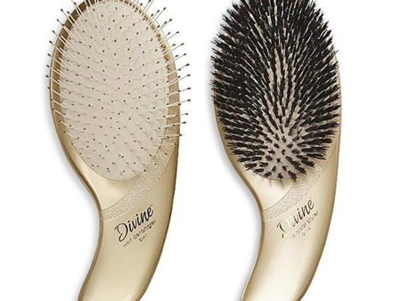 Olivia Garden Divine Wet Detangler & Boar Styler 2 Pack Cheap