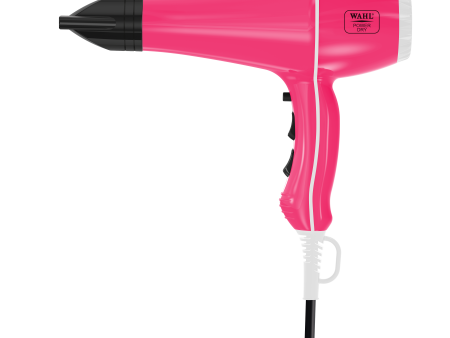 Wahl Power Dry 2000W Ionic Hair Dryer Pink For Discount