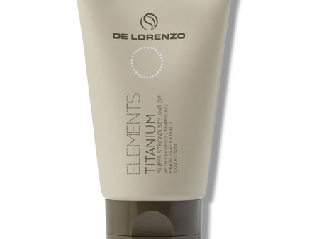 De Lorenzo Elements Titanium Super Strong Styling Gel 100g Online Hot Sale