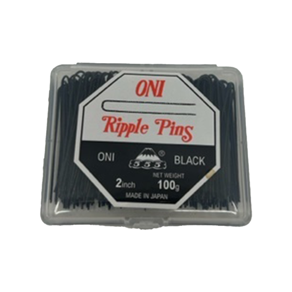 555 ONI Ripple Pins 2  (51mm) 100gms Black For Sale