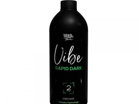 Black Magic Vibe Rapid 2 Hour Dark Tan 1L (Green Base) Online Sale