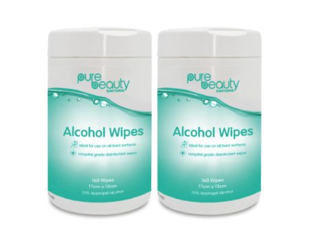 Pure Beauty Disinfectant Wipes 2 Pack Bundle on Sale