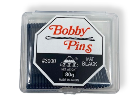 555 Bobby Pins 2  (51mm) 80gms Black Matt Online