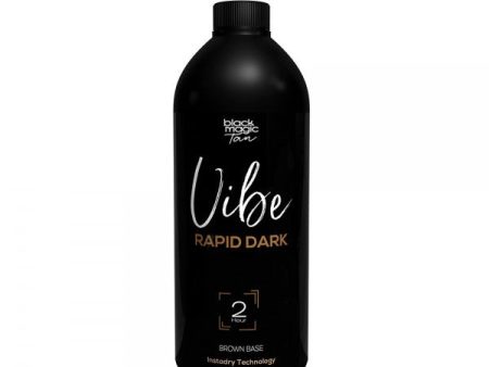 Black Magic Vibe Rapid 2 Hour Dark Tan 1L (Brown Base) For Discount