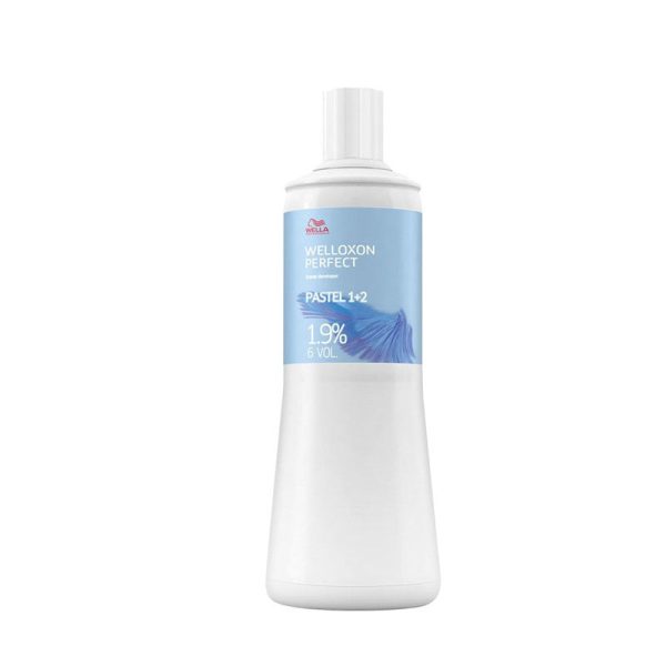 Wella Welloxon Perfect 6 vol (1.9%) Pastel 1+2 Creme Developer 950ml Discount