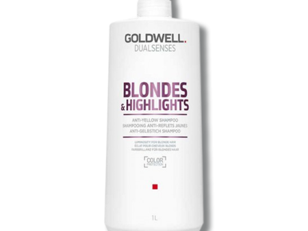 Goldwell Dualsenses Blondes & Highlights Anti Yellow Shampoo 1 Litre Discount