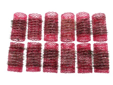 Santorini Brush Rollers - Red 33mm - 12pk For Sale