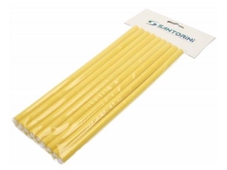 Santorini Flexible Rollers Small Yellow 10mm 18pk on Sale