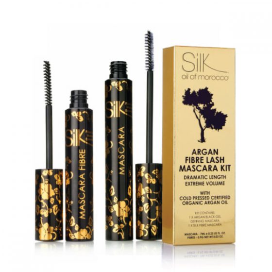 Silk Oil of Morocco Argan Fibre Lash Mascara Kit Online Hot Sale