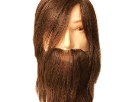 George Mannequin Head with Beard For Discount