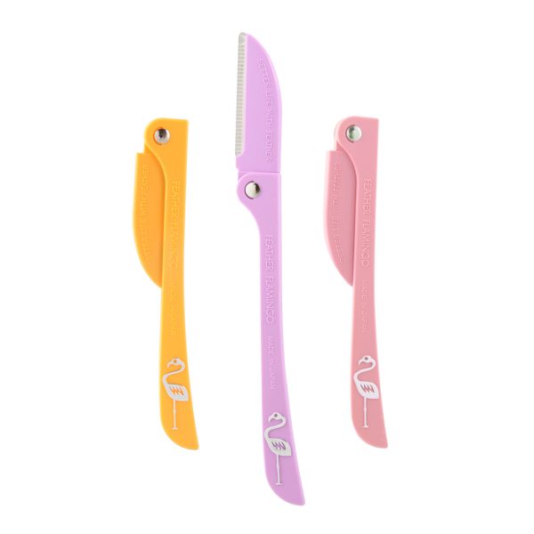 Feather Flamingo Dermaplaning Razors 3pk on Sale