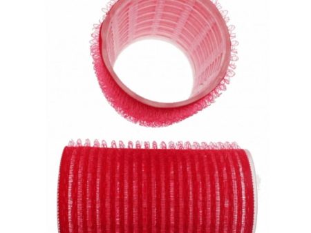 Santorini Velcro Rollers Red 36mm 12pk Hot on Sale