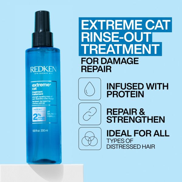 Redken Extreme Cat Protein Reconstructing Hair Treatment Spray 200ml Online