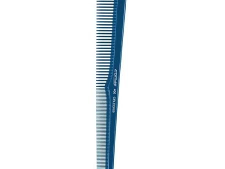 Blue Celcon Barbers Comb 406 20 cm For Sale