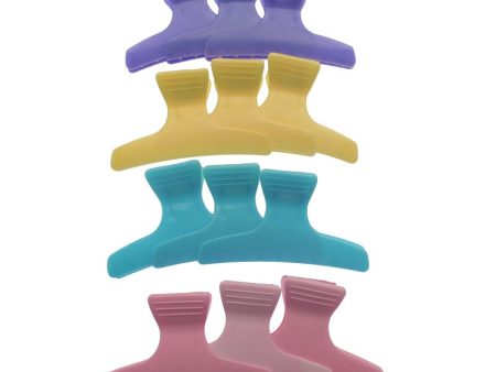 Santorini Butterfly Clips Assorted 12 Pack Sale