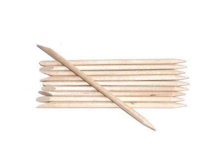 Orange Wood Sticks 6 inch - 10pk Online Sale